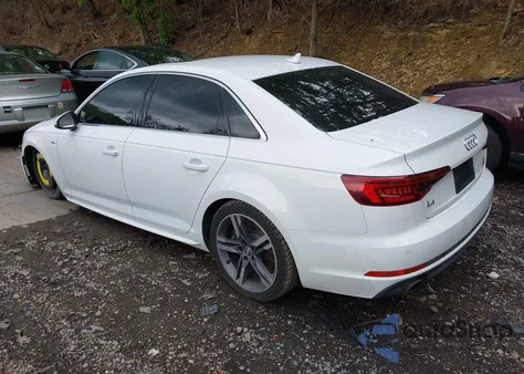 2018 Audi A4 2.0T Premium/2.0T Tech Premium из США, поврежденный, VIN WAUENAF46JA149268